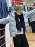 優(yōu)衣庫男裝無(wú)縫羽絨連帽外套/羽絨服保暖休閑夾克470077 02 淺灰色 L /175/100A 曬單實(shí)拍圖