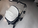紐貝耳newber嬰兒車(chē)推車(chē) 遛娃車(chē) 0-3歲可坐可躺 雙向 輕便折疊 黑白 防風(fēng)保暖罩+防蚊罩+護脊板 曬單實(shí)拍圖
