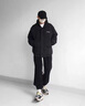 花花公子（PLAYBOY）羽絨棉服男2024秋冬季新款面包服學生潮牌炸街寬松加厚外套襖ins 黑色 L 曬單實拍圖