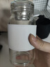 代璽玻璃水杯大容量男女士茶杯茶水分離泡茶杯高硼硅耐熱便攜墩墩杯子 單層玻璃杯-鉆石蓋+雙杯套 500ml 曬單實拍圖