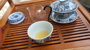 鐘家窯鐘家窯小茶杯 景德鎮純手工青花柴窯纏枝花紋喝茶杯子請客杯品杯 纏枝壓手杯（無(wú)內畫(huà)） 曬單實(shí)拍圖