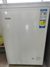 海爾（Haier）【零下30度+免除霜】海爾冰柜家用一級能效小冰柜臥式小型冷柜囤貨冷凍冷藏兩用非無(wú)霜 100升免除霜+食品筐移動(dòng)腳輪 100升 系列 曬單實(shí)拍圖