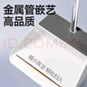 索邦掃把簸箕套裝家用掃地掃帚兩件套帶梳齒磨尖軟毛工藝笤帚畚箕T27A 曬單實(shí)拍圖