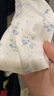 雅特茂[透氣優(yōu)可絲 帶胸墊]月子服夏季薄款孕婦睡衣產(chǎn)后喂奶懷孕哺乳衣 帶胸墊 加厚磨毛優(yōu)可絲 小蘭花 M 曬單實(shí)拍圖