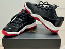 耐克耐克（NIKE）JORDAN11 AJ11運動(dòng)鞋訓練籃球鞋 FV5116-006 32 曬單實(shí)拍圖