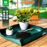 沃施園藝地墊翻盆拌土種花防水墊花盆換土移栽種植墊子陽(yáng)臺花墊 曬單實(shí)拍圖