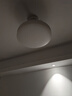 歐普（OPPLE）風(fēng)扇燈客廳餐廳臥室簡(jiǎn)約帶LED風(fēng)扇 高顯色隱形升級風(fēng)量吊扇燈 主推-全光譜36寸36瓦三檔-白色 曬單實(shí)拍圖