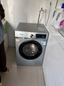 西門(mén)子（SIEMENS）10公斤滾筒洗衣機全自動(dòng)帶烘干 洗烘一體 蒸汽除菌 熱風(fēng)清新 雙重凈筒 X42W 家電國家補貼 曬單實(shí)拍圖