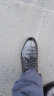 红蜻蜓夏季商务正装系带皮鞋男士镂空皮凉鞋打孔透气 WTA73761L黑色43 实拍图