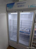 榮事達（Royalstar）飲料展示柜冷藏保鮮柜蔬菜雙開(kāi)門(mén)酒店商用純風(fēng)冷無(wú)霜立式玻璃門(mén)冰箱超市啤酒冷柜 600L小雙門(mén)【直冷省電】1米 曬單實(shí)拍圖