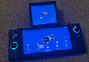 One XPlayer中國原創(chuàng  )設計ONEXSUGAR Sugar 1壹號方糖安卓雙屏變形游戲掌機驍龍G3Gen3 3.92+6.01 OLED屏秘境黑 曬單實(shí)拍圖