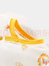 翹腳鴨 嬰兒衣服120g夾棉秋冬季新生兒連體衣寶寶外出棉服加厚純棉滿月 吃點嘛【加厚棉服】側開扣 59cm （建議0-2個月） 曬單實拍圖