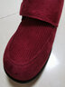 Pansy日本羊毛雪地靴女舒適棉鞋防滑冬季加絨加厚輕便保姆HD4130 酒紅色 39 曬單實(shí)拍圖