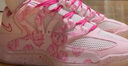 耐克杜蘭特18男子透氣實(shí)戰籃球鞋冬季新款抗扭NIKE KD18 HV1999 600珍珠粉/激光紫紅/郁金香粉 44.5 曬單實(shí)拍圖