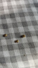 喜上眉梢足金999轉運珠3D硬金拋光面珠磨砂路路通DIY配飾散珠送禮女 4mm光珠【約0.6g】多顆重版 曬單實(shí)拍圖