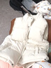 佐優(yōu)品（zuoyoupin）冬季韓版棉馬甲男女立領(lǐng)棉服寬松加厚坎肩背心保暖馬夾百搭外套 米白色 L建議100-115斤 曬單實(shí)拍圖