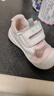 巴布豆童鞋寶寶學(xué)步鞋子童鞋春款軟底防滑嬰幼兒機能鞋 藕粉色 22碼 曬單實(shí)拍圖