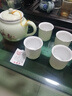 連山閣 陶瓷泡茶壺帶過(guò)濾網(wǎng)內膽大號容量家用茶具單壺沖茶器杯子套裝 升級牡丹茶壺陶瓷650ml（一壺四杯 曬單實(shí)拍圖