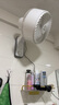 艾美特（AIRMATE） 壁掛空氣循環(huán)扇廚房墻壁扇電風(fēng)扇大風(fēng)壁扇電扇拉繩款渦輪風(fēng)扇 要打孔機械款（10吋） 曬單實拍圖