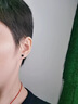 芯奢幾何養耳洞耳釘男士養耳洞痞帥潮酷耳環(huán)耳骨釘小眾簡(jiǎn)約黑色耳飾品 黑色單只【建議拍兩只】 曬單實(shí)拍圖