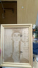 易水閣38女神節(jié)禮物送女友葉雕照片結(jié)婚紀(jì)念定制相框木刻畫 木刻畫（8寸） 曬單實(shí)拍圖