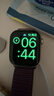 Apple/蘋(píng)果 Watch Series 10 智能手表GPS款42毫米玫瑰金色鋁金屬表殼梅子色回環(huán)式運動(dòng)表帶MX1X3CH/B 曬單實(shí)拍圖