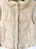 坦博爾羽絨服馬甲女立領(lǐng)寬松短款外搭羽絨背心外套TD336006 奶茶棕 170  曬單實(shí)拍圖