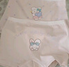 棉奇熊兒童內(nèi)褲女童純棉a類四角褲女孩三角褲女寶中大童平角不夾屁屁-M 曬單實(shí)拍圖