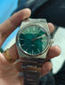 瑞士專(zhuān)柜Tissot天梭手表男士1853超級玩家系列專(zhuān)用禮物防水名表 鋼帶綠面 40mm 曬單實(shí)拍圖