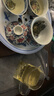 愛(ài)舒貝（AISHUBEI）玻璃公道杯帶過(guò)濾網(wǎng)茶漏套裝茶具配件茶海分茶器加厚功夫茶杯大號 公道杯+茶漏350ml 曬單實(shí)拍圖