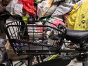 西騎者（WestBiking）自行車(chē)多功能貨架車(chē)籃山地車(chē)鋁合金后貨架行李架 黑色【定位款】 曬單實(shí)拍圖
