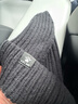 卡爾美（KELME）帽子男針織帽冬季保暖毛線(xiàn)帽運動(dòng)跑步滑雪帽騎行防風(fēng)防寒棉冷帽女 曬單實(shí)拍圖
