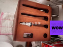MAD SHARK德國(guó)進(jìn)口大馬士革刀具套裝廚房菜刀家用狂鯊廚具全套專業(yè)廚師專用切肉切片超鋒利鍛打 曬單實(shí)拍圖