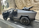 特斯拉（Tesla）皮卡車(chē)模真房車(chē)玩具車(chē)男孩合金小汽車(chē)模型兒童玩具禮物 【灰色】1/24皮卡 曬單實(shí)拍圖