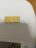 周大福 福星寶寶竹報(bào)平安黃金投資金金條工費(fèi)0約10.03g IF1469 曬單實(shí)拍圖