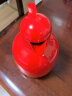 利快 保温壶玻璃内胆家用热水瓶热水壶暖水壶 红色1.5L 实拍图