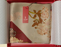 上海故事新款絲巾中方巾素縐緞100%桑蠶絲送媽媽圣誕節生日禮物圍巾禮盒 曬單實(shí)拍圖