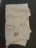 OAK FAMILY秋季長(zhǎng)袖連體衣新生嬰兒衣服寶寶爬服男女童裝 米白 （不含帽子） 66cm 曬單實(shí)拍圖