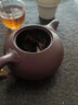 陶迷（TAOMI） 宜興純手工紫砂壺 原礦紫泥茶壺功夫茶具泡茶壺家用沏茶壺 大紅袍紫砂西施壺 曬單實(shí)拍圖