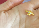 潮宏基三麗鷗大耳狗足金黃金吊墜女琺瑯5D硬金玉桂狗掛墜串珠 生日禮物 曬單實(shí)拍圖