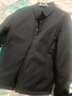 SHANSHAN男士短款輕薄羽絨服男秋冬商務(wù)休閑翻領(lǐng)鴨絨保暖行政夾克款 藏青色 M /170 曬單實(shí)拍圖
