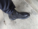 鉑斯萊肯真皮馬丁靴2026春夏季新款頭層牛皮休閑高幫軟皮切爾西靴英倫靴潮 黑色 (單鞋款) 37 (皮鞋碼） 曬單實(shí)拍圖