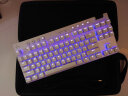罗技（G）PRO X TKL 游戏机械键盘 无线键盘 白色 茶轴 段落轴 87键紧凑设计 实拍图