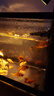 闊庭（KUOTING）溪流缸新款魚(yú)缸制氧一體式懶人生態(tài)造景側濾溪流缸黑色【超大號】 曬單實(shí)拍圖