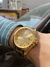 勞力士王子瑞士手表男士機械表一航風(fēng)順真鉆夜光防水鎢鋼商務(wù)男金表品牌十大 金殼金面【進(jìn)口機芯】 帶真鉆真金鑒定卡 41mm 厚度12mm 曬單實(shí)拍圖