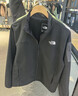 北面（The North Face）【李昀銳同款】棋盤(pán)軟殼外套男Tek Approach防風(fēng)防潑濺25秋冬8DG2 JK3/黑色 L /175 曬單實(shí)拍圖