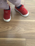 卡特兔寶寶學(xué)步鞋嬰幼兒童鞋男童秋運動(dòng)鞋1-5歲女童毛毛蟲(chóng)機能鞋X3CF008 曬單實(shí)拍圖