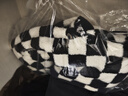 美特斯邦威棉衣男士秋冬黑白格子夾克加厚長(cháng)袖上衣撞色學(xué)院風(fēng)外套 黑白組 M 170 92A 曬單實(shí)拍圖