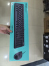 羅技（Logitech）MK120 鍵鼠套裝 有線鍵鼠套裝 辦公鍵鼠套裝 電腦鍵盤 USB即插即用 全尺寸 黑色 曬單實(shí)拍圖