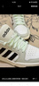 adidas ENTRAP美式校園風(fēng)運動(dòng)板鞋少年感復古籃球鞋男女阿迪達斯   白色/黑色/礬土棕   36 曬單實(shí)拍圖